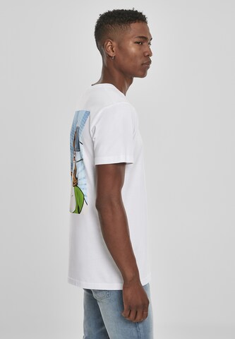 MT Men T-Shirt 'Escape Reality' in Weiß