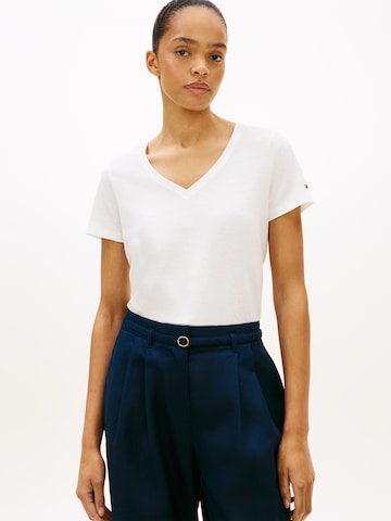 T-shirt TOMMY HILFIGER en blanc : devant