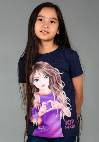 TOPModel Shirt in Blue: front