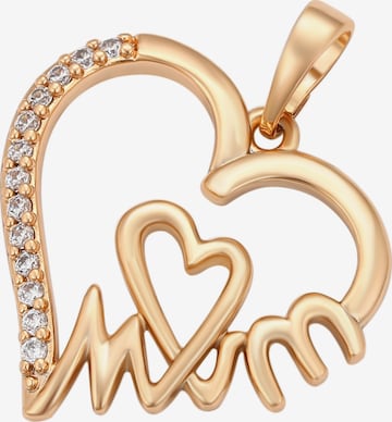 Pendentif Gaya en or : devant