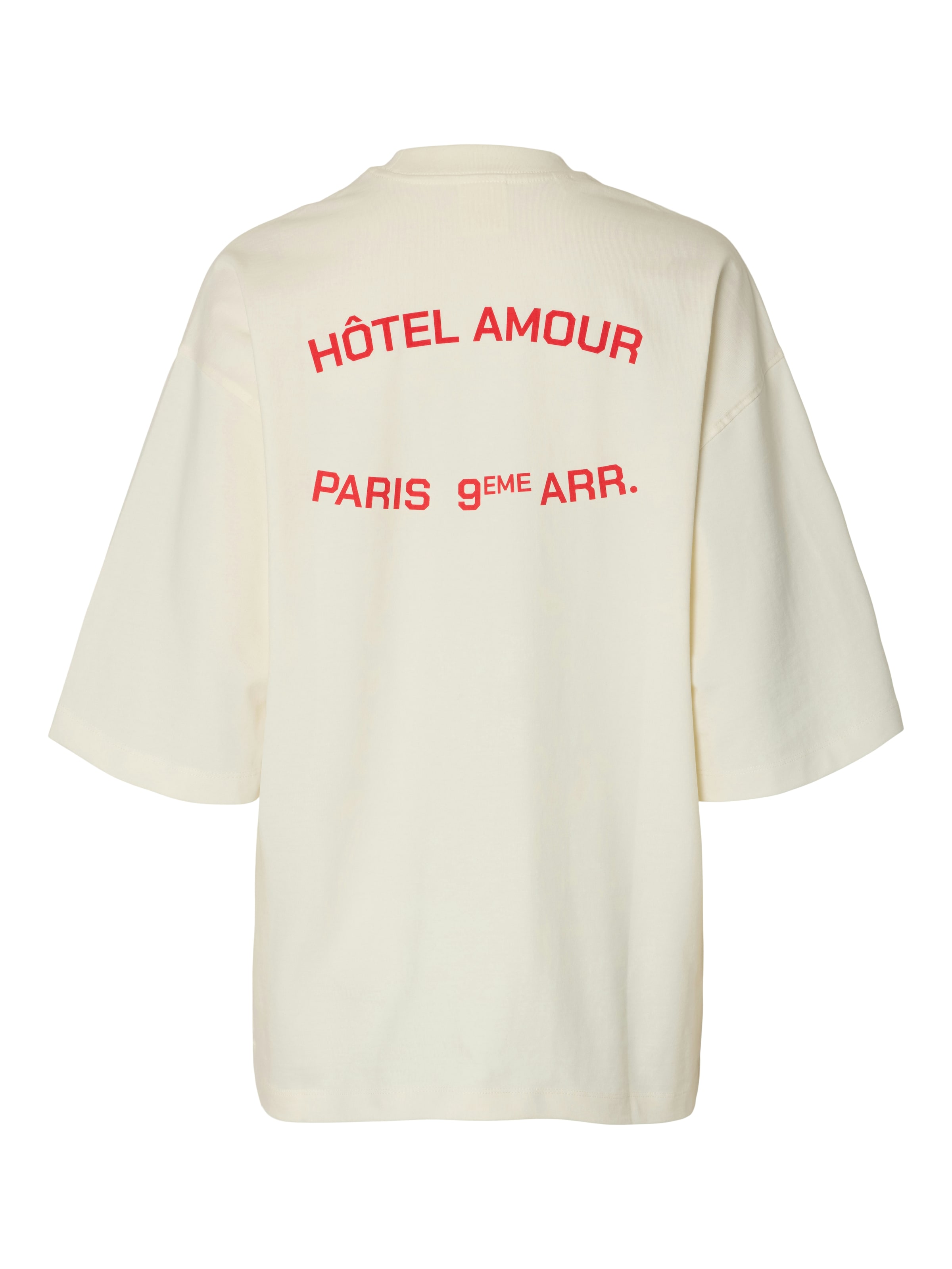 SELECTED Oversized bluse 'Selected x Hotel Amour' i beige