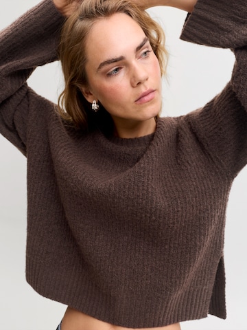 Pullover 'JXSIGGA' di JJXX in marrone