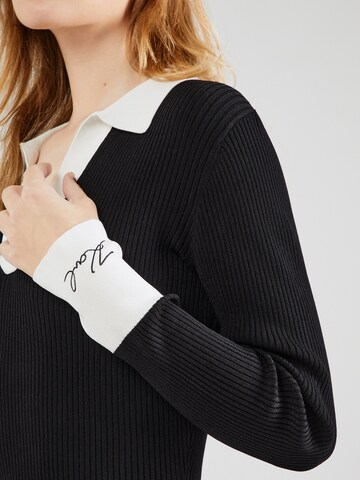 Robes en maille 'Essential' Karl Lagerfeld en noir
