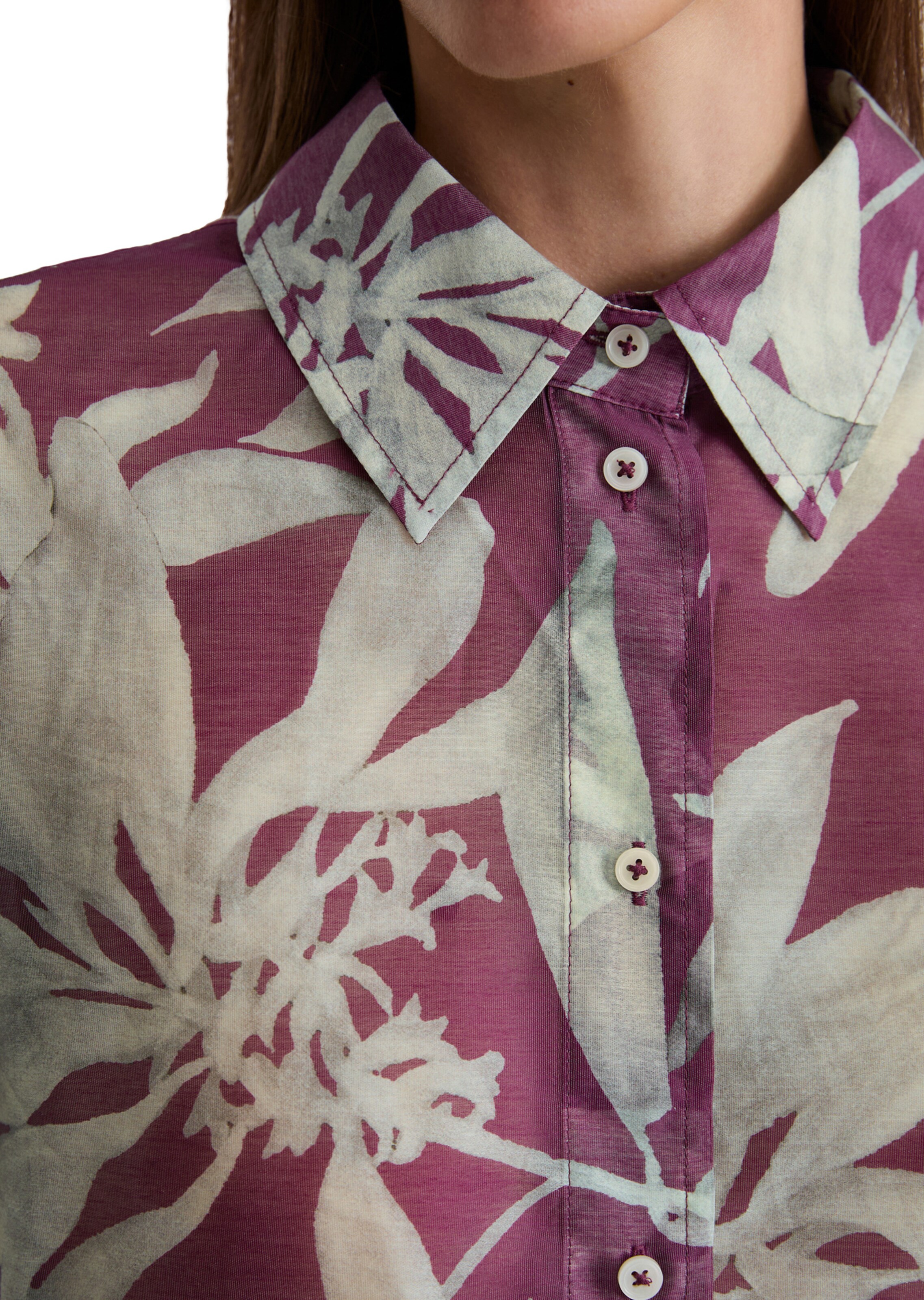 Marc O'Polo Bluse in Lila