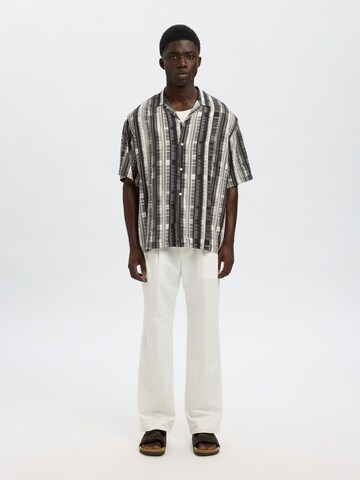 SELECTED Comfort fit Overhemd in Zwart