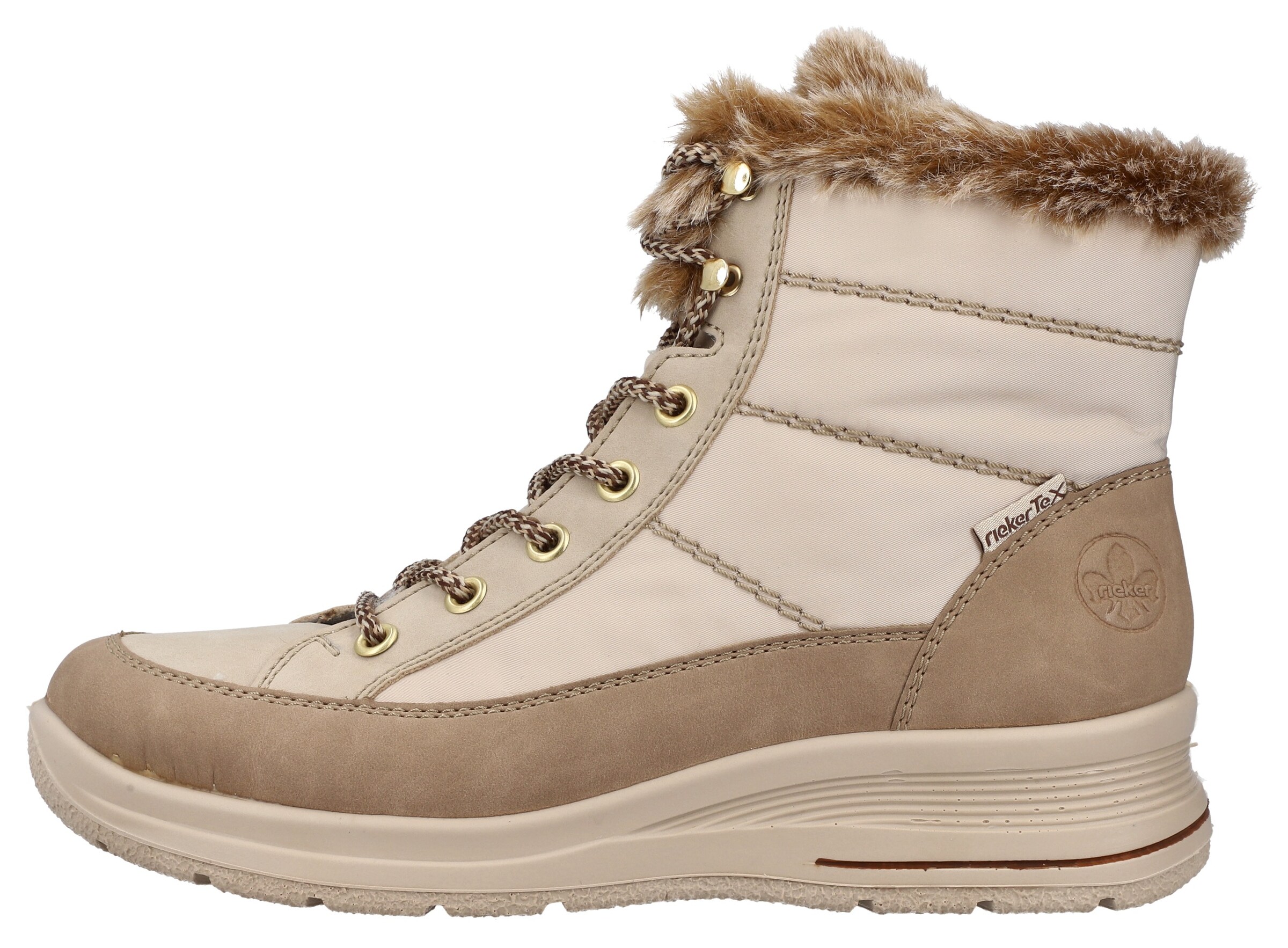 Rieker Snow Boots in Beige