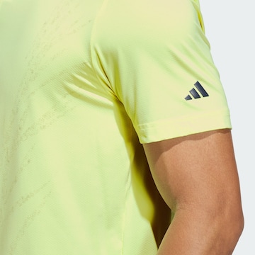 ADIDAS PERFORMANCE Functioneel shirt 'Ultimate365 Tour' in Geel