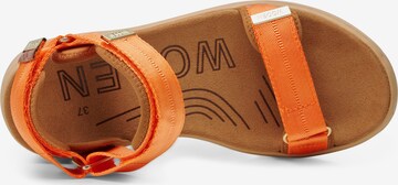 WODEN Sandals 'Line' in Orange