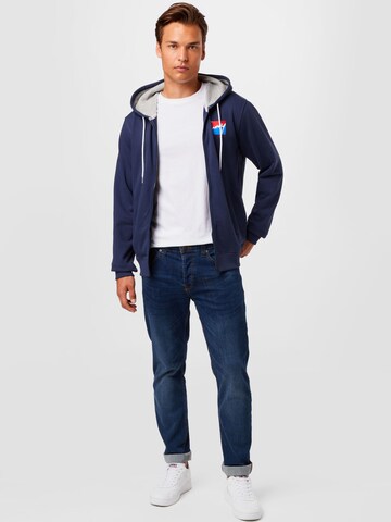 Tommy Jeans Sweatjacke in Blau