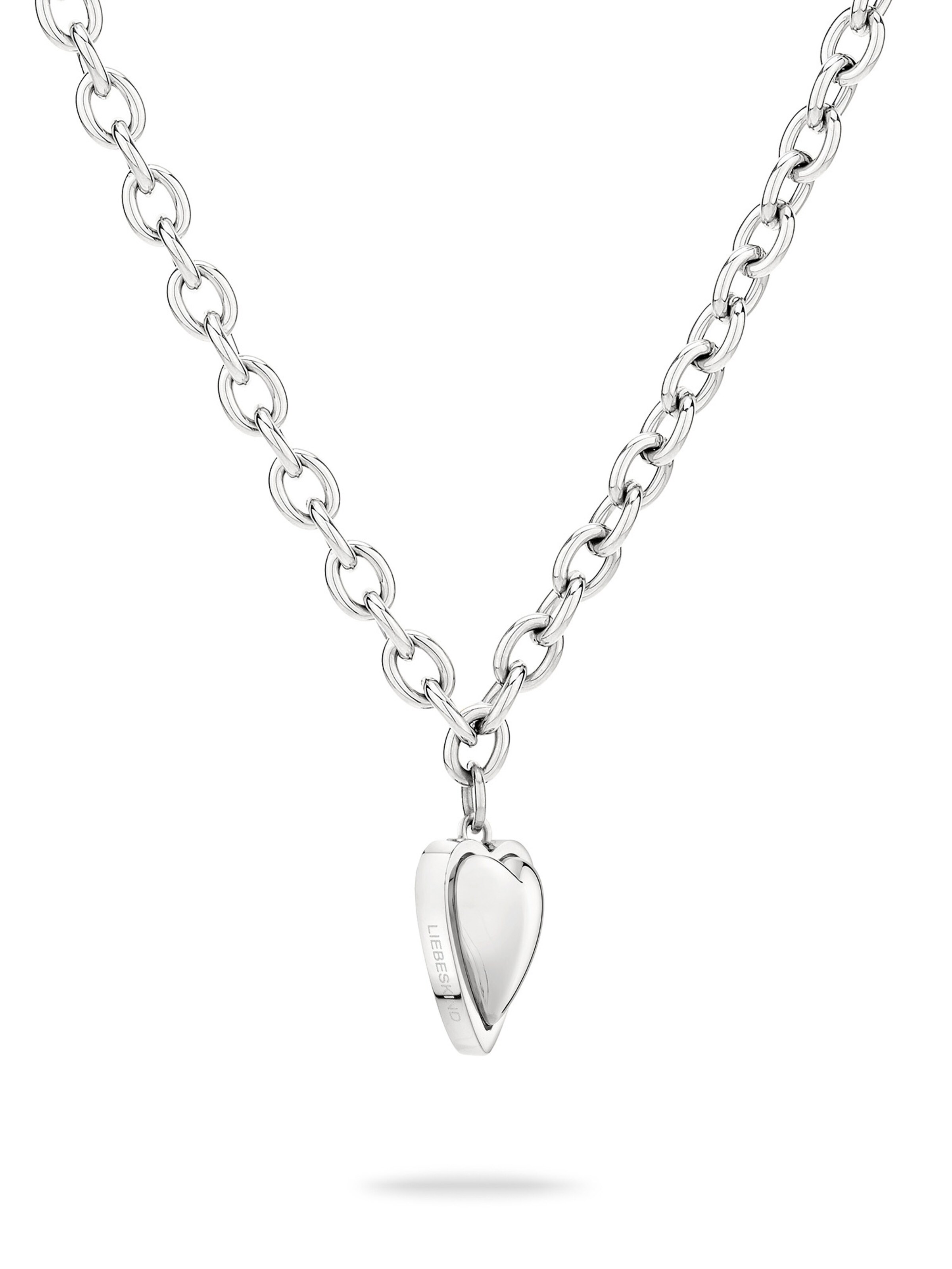 Liebeskind Berlin Kette 'Heart' in Silber