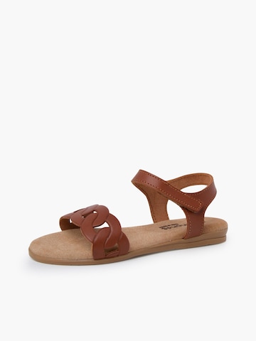 Sandalo di Pisamonas in marrone