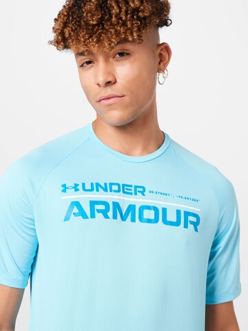 UNDER ARMOUR Functioneel shirt in Blauw