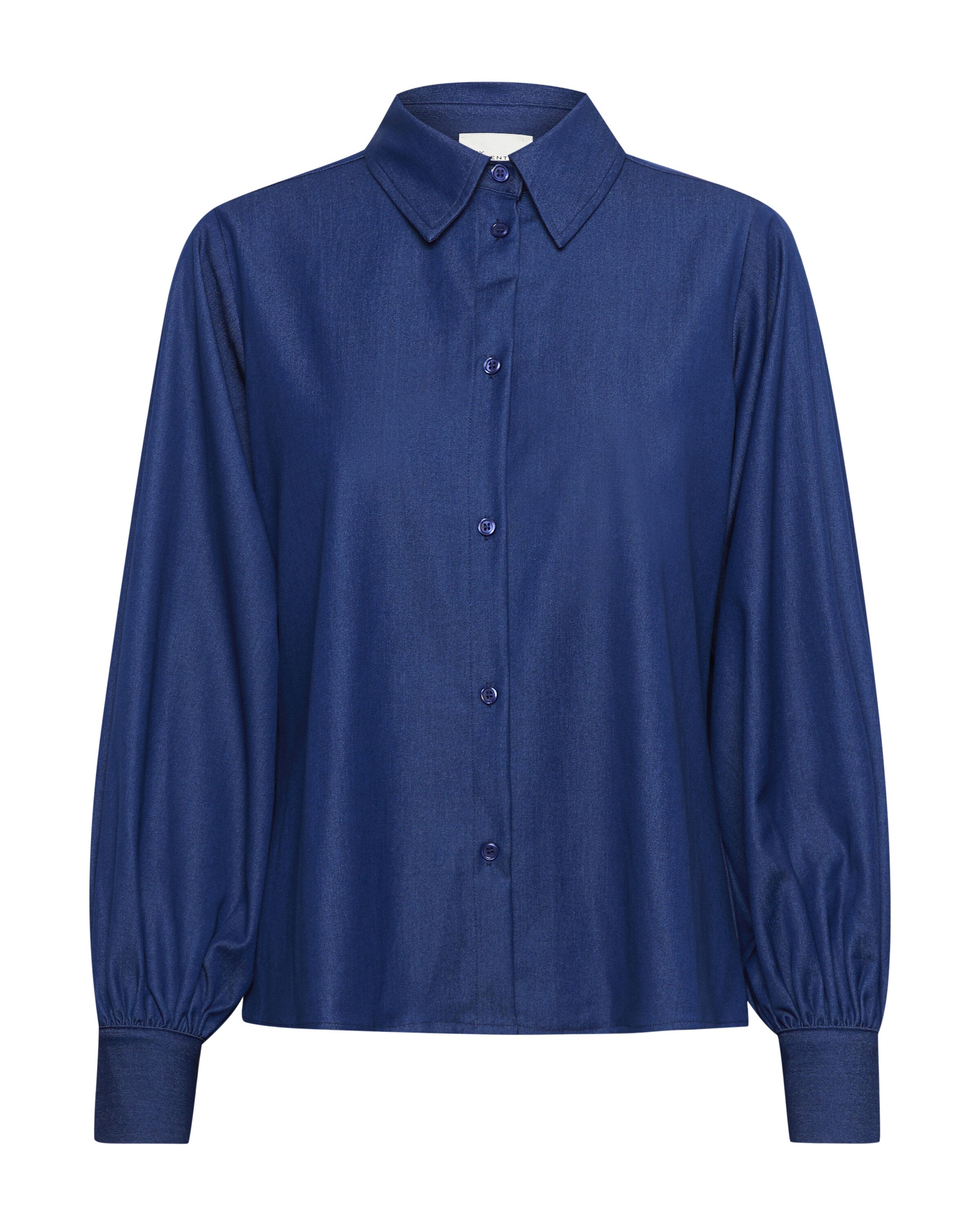 My Essential Wardrobe Bluse 'Ravi' i blå: forside