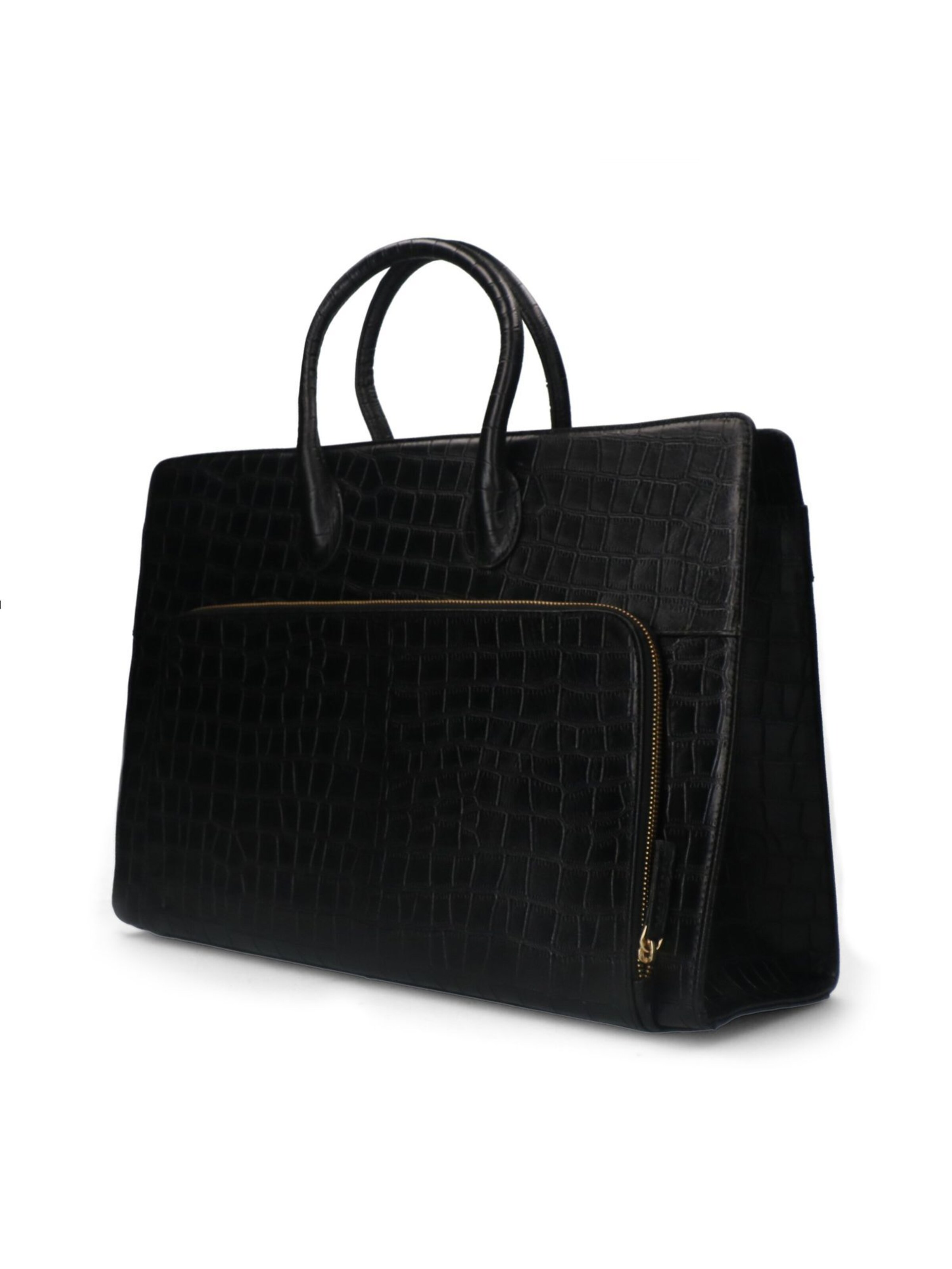 MANFIELD Shopper in Black