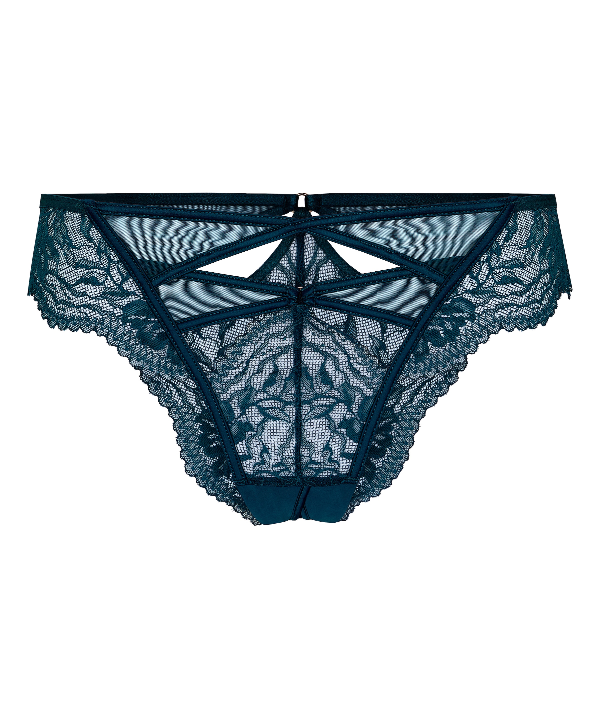 Hunkemöller Culotte 'Amel' en bleu, Vue avec produit