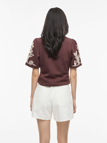 VILA Sweatshirt 'VIMia' i brun