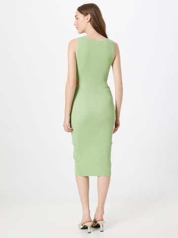 Daisy Street Knitted dress in Green