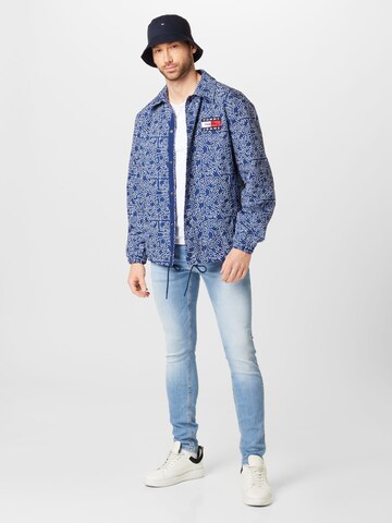 Tommy Jeans Kurtka przejściowa w kolorze niebieski