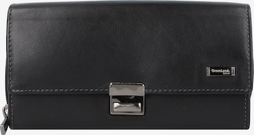 Greenland Nature Wallet in Black: front