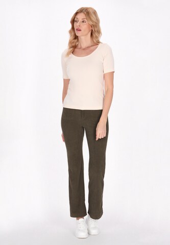 Usha - Acampanado Pantalón en verde