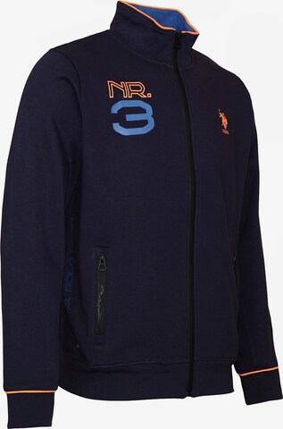 U.S. POLO ASSN. Sweatjacke in Blau