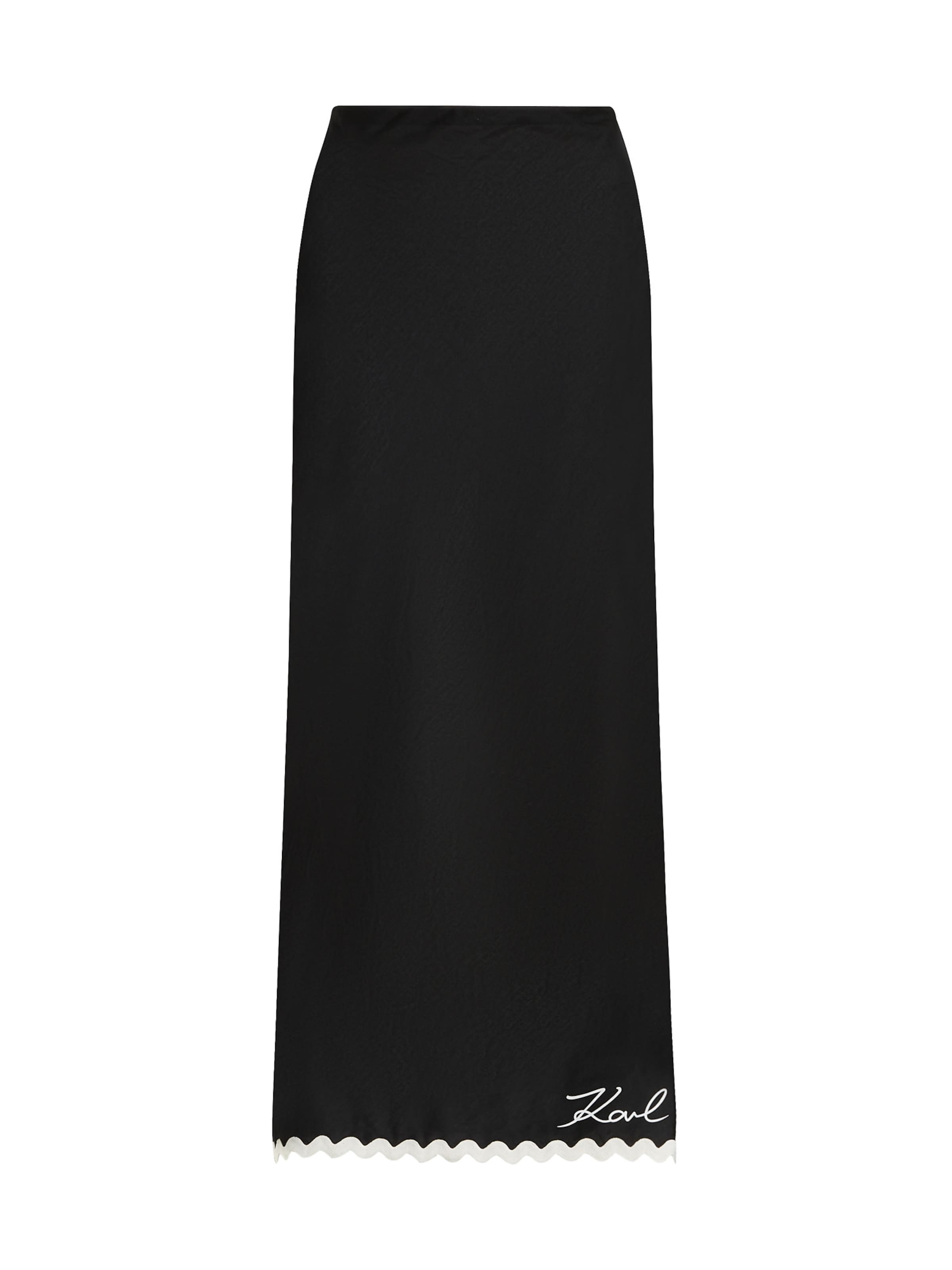 Karl Lagerfeld - Saia em preto: frente