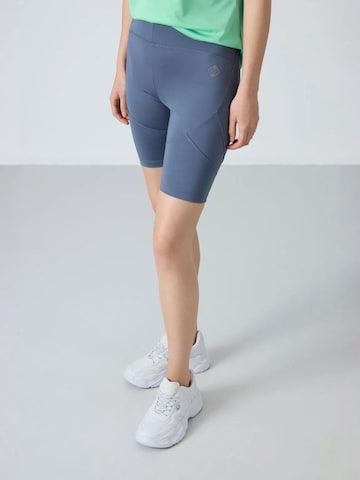 Tommy Life - Tapered Leggings 'Gamaschen' em cinzento