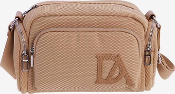 Don Algodon - Bolso de hombro 'Azure' en beige: frente