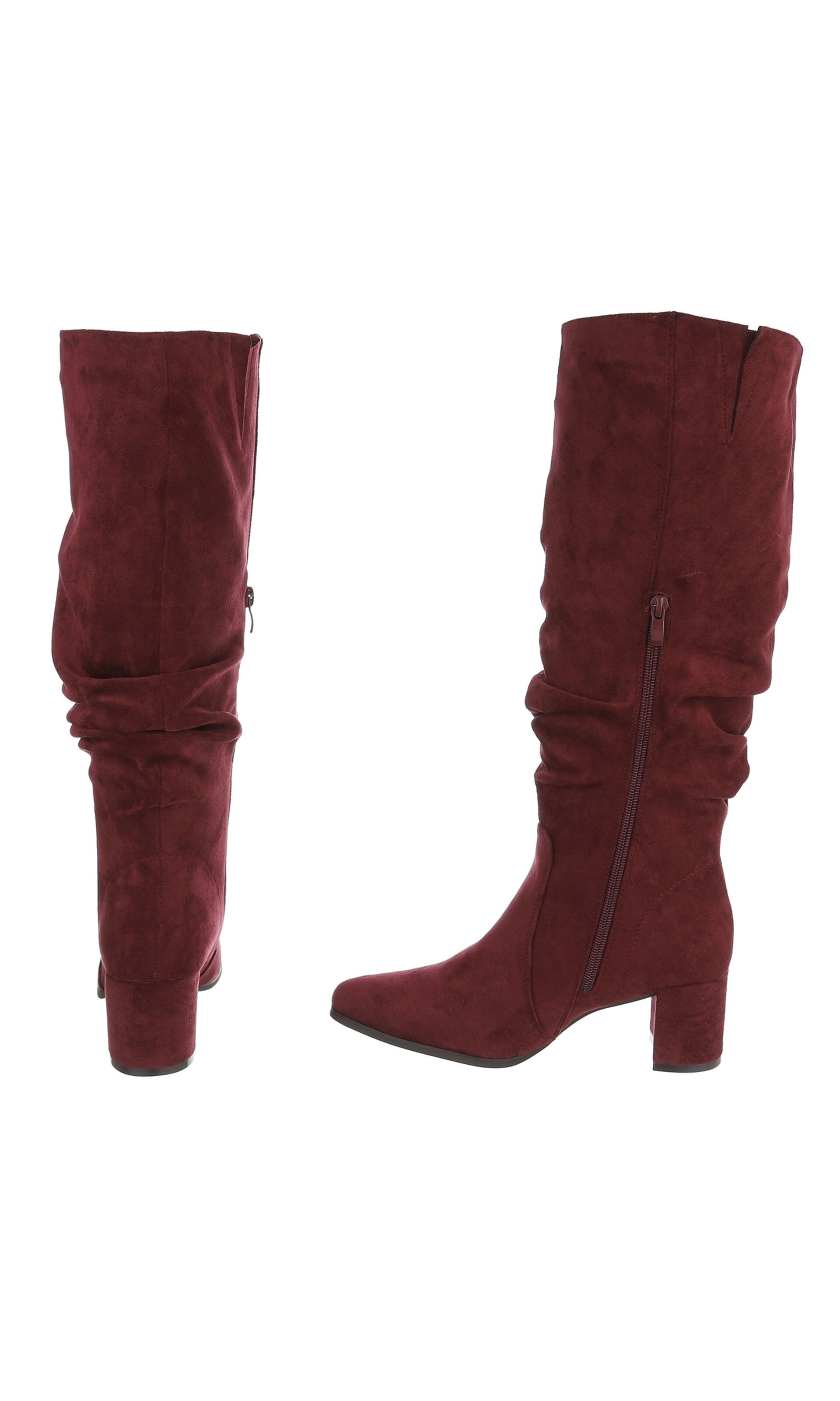 Ital-Design Stiefel in Rot