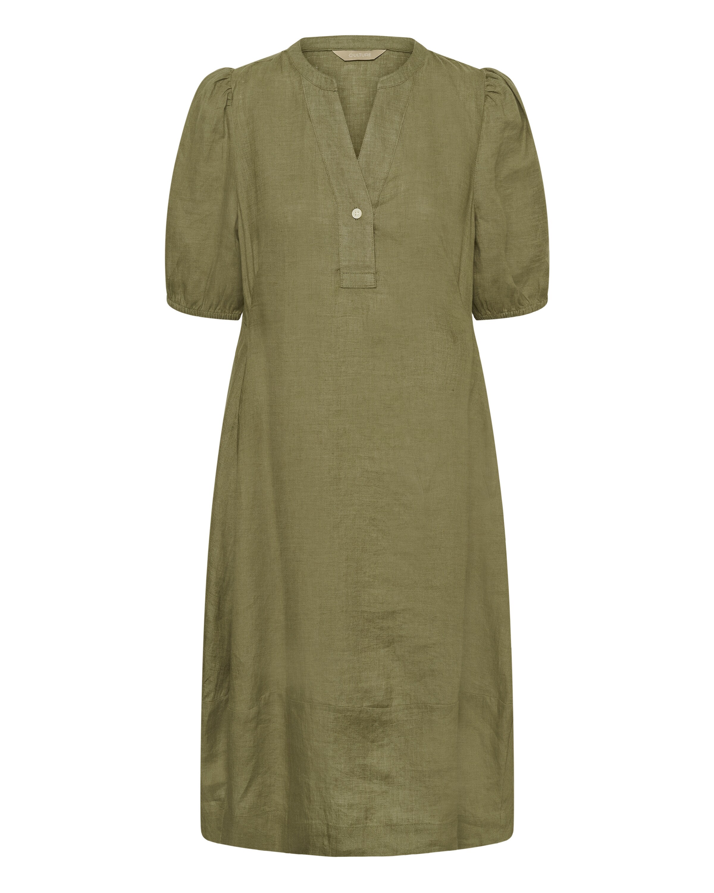 CULTURE Šaty 'CUAniela' – zelená: přední strana