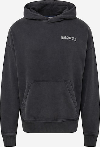 Marc O'Polo Sweatshirt in Black: front