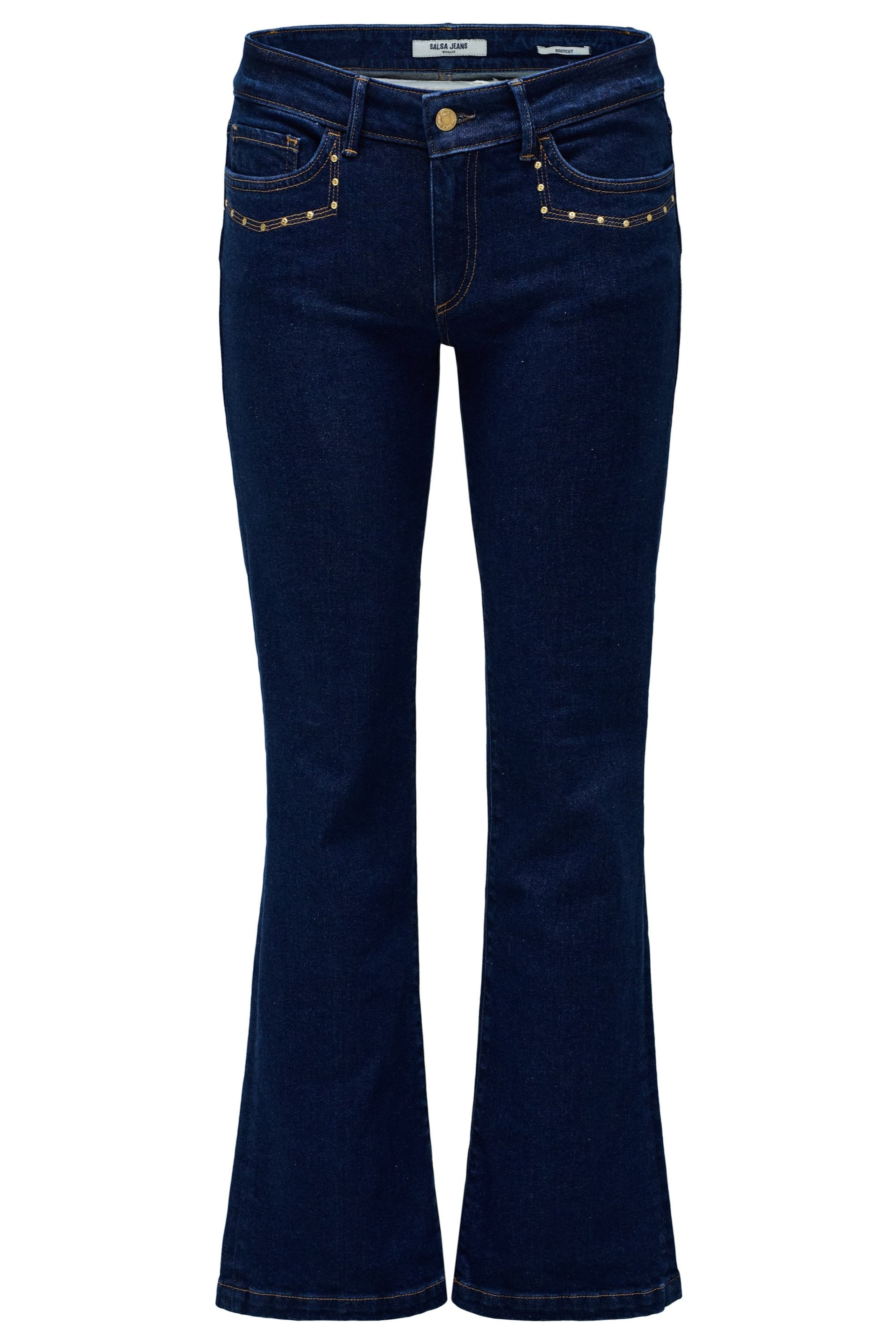 Salsa Jeans Flared Jeans 'Wonder' in Blauw: voorkant
