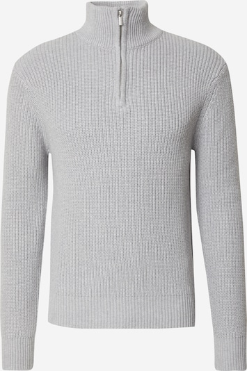 DAN FOX APPAREL Svetr 'Leart' - šedý melír, Produkt
