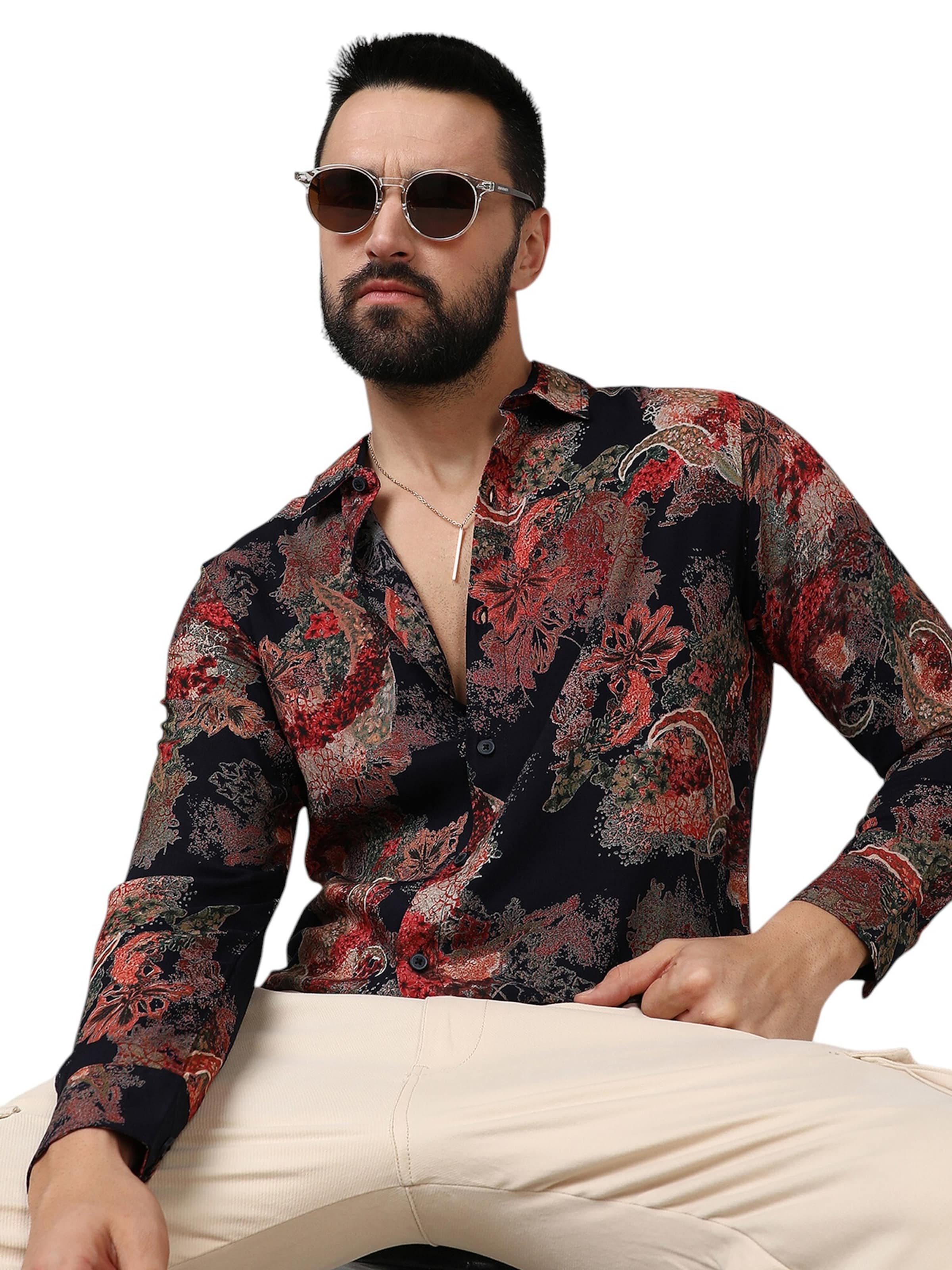 Campus Sutra Regular fit Ing 'Sybella' - piros