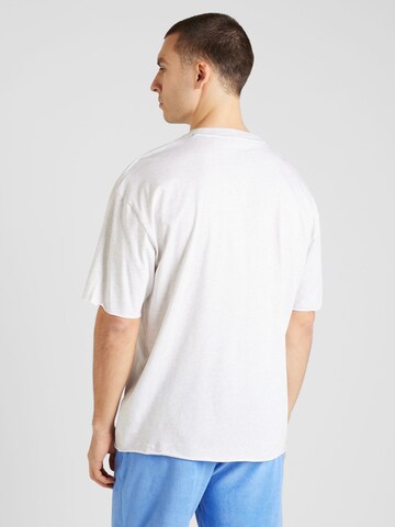 HUGO T-Shirt 'Nambers' in Grau