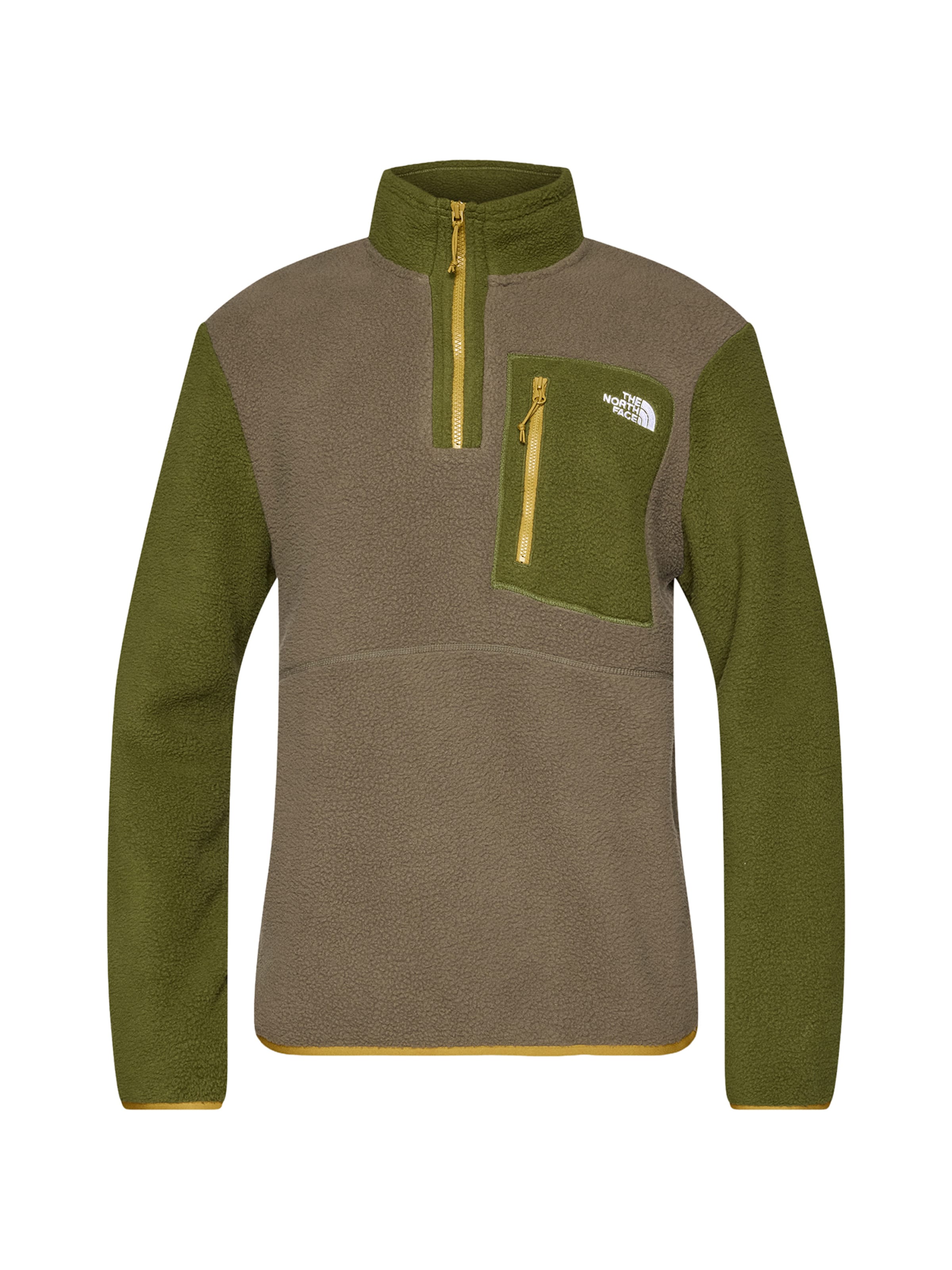 Pullover sportivo 'YUMIORI' THE NORTH FACE di colore talpa / verde, Visualizzazione prodotti