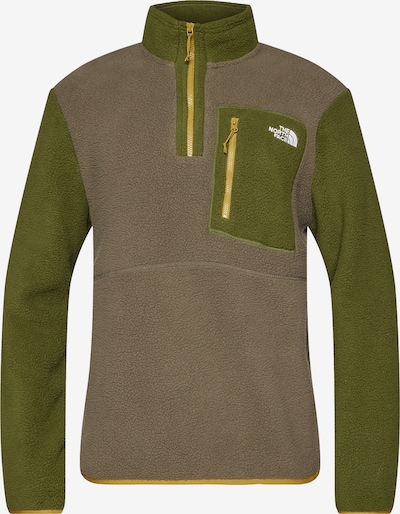 Sportinis megztinis 'YUMIORI' iš THE NORTH FACE, spalva – rausvai pilka / žalia, Prekių apžvalga