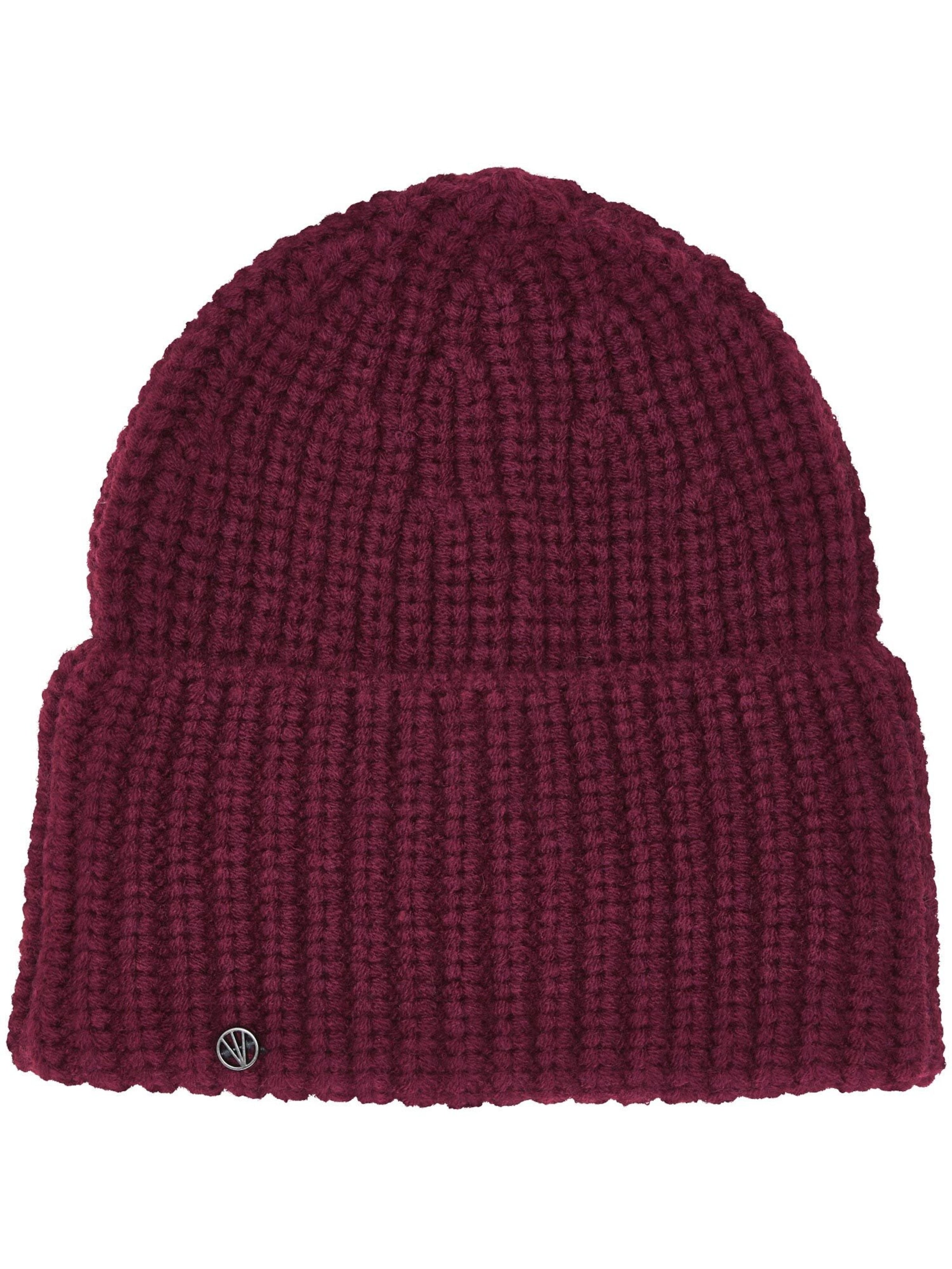 LOEVENICH Beanie in Red: front