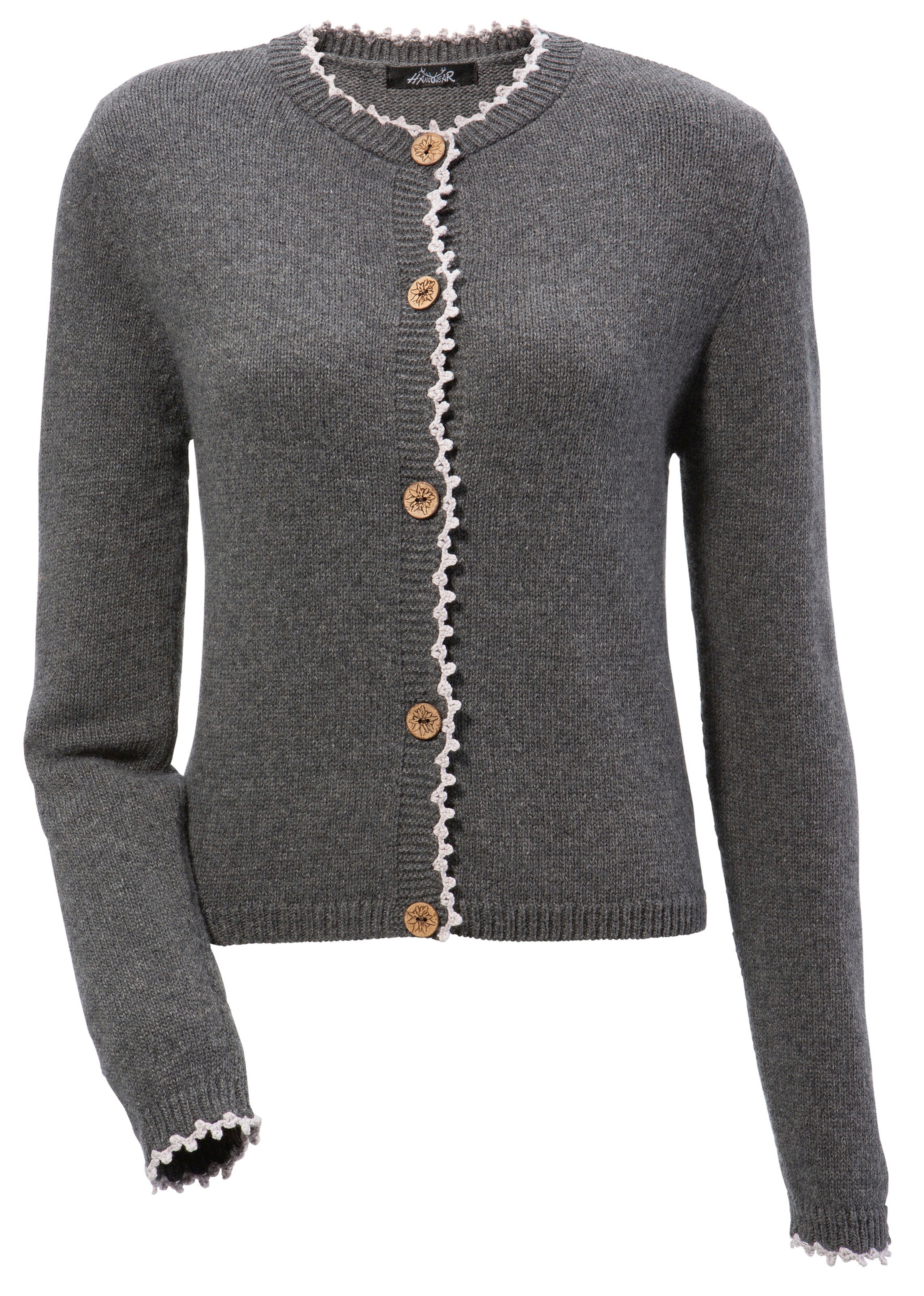 Frauen Pullover & Strick HANGOWEAR Strickjacke in Dunkelgrau - XV99644 Frauen Pullover & Strick HANGOWEAR Strickjacke in Dunkelgrau - XV99644