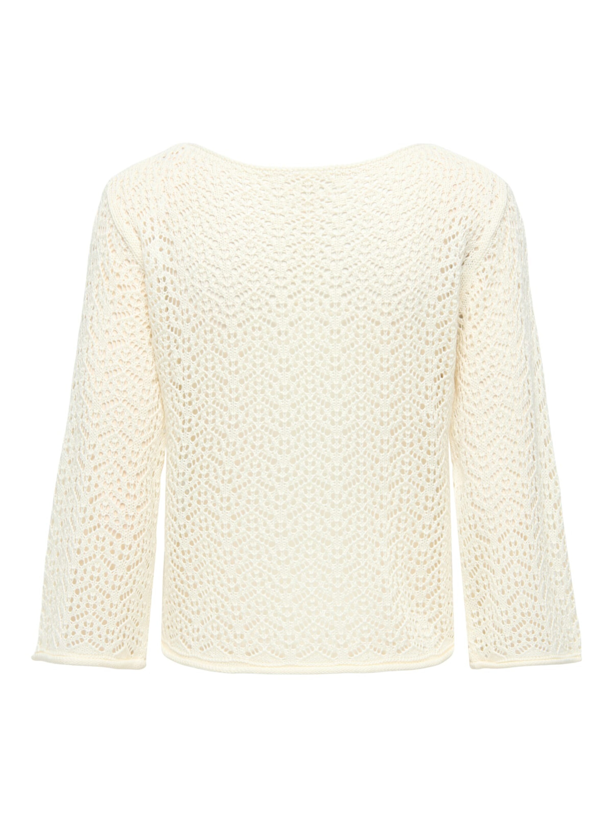 Jaqueline de Yong Sweater 'Mika' in White