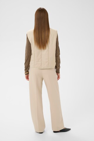 Gilet SOAKED IN LUXURY en beige