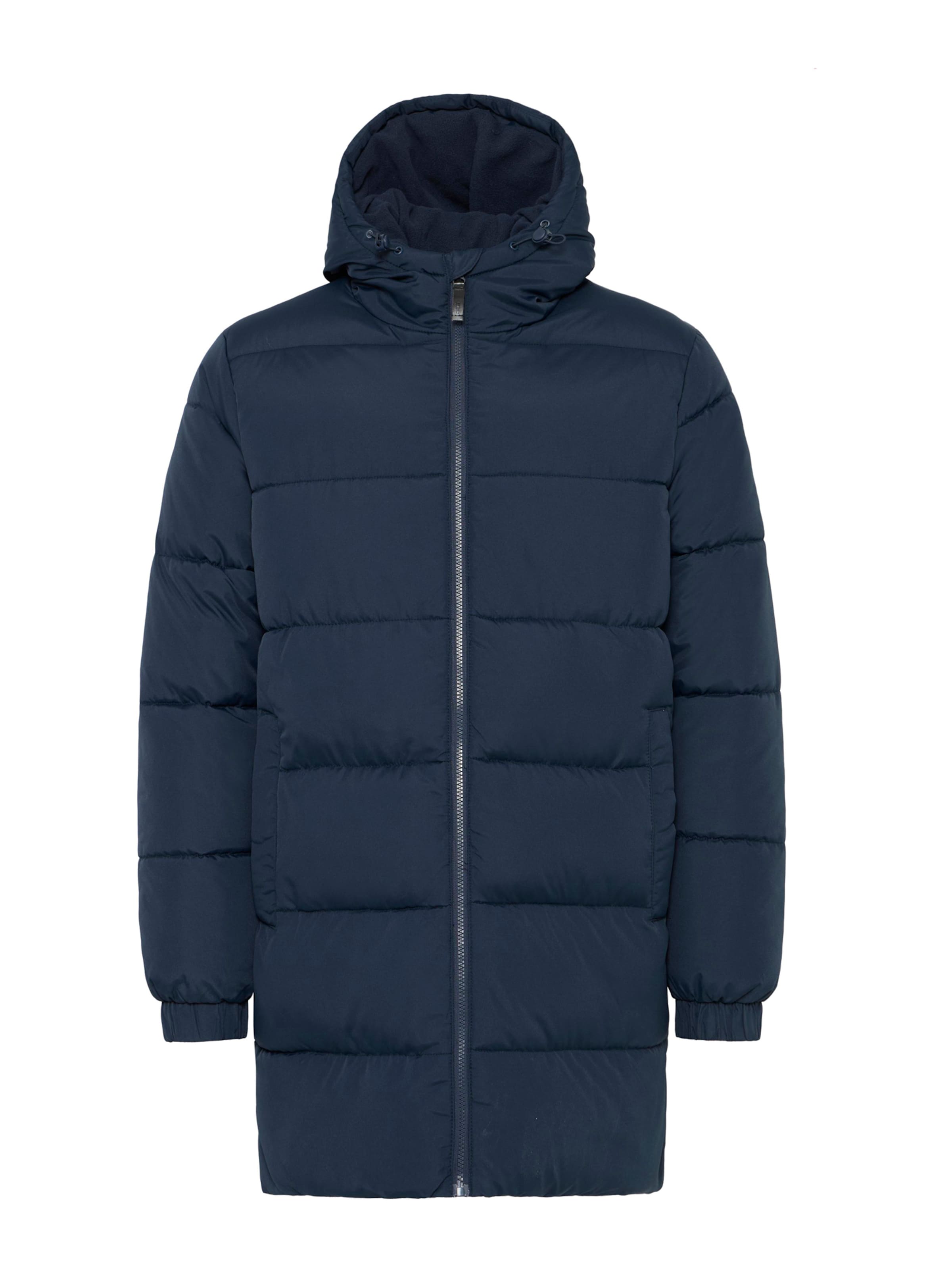 !Solid Winter coat 'SDMARLO' in Blue: front