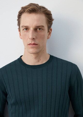 MANGO MAN Sweater 'Baluard' in Green