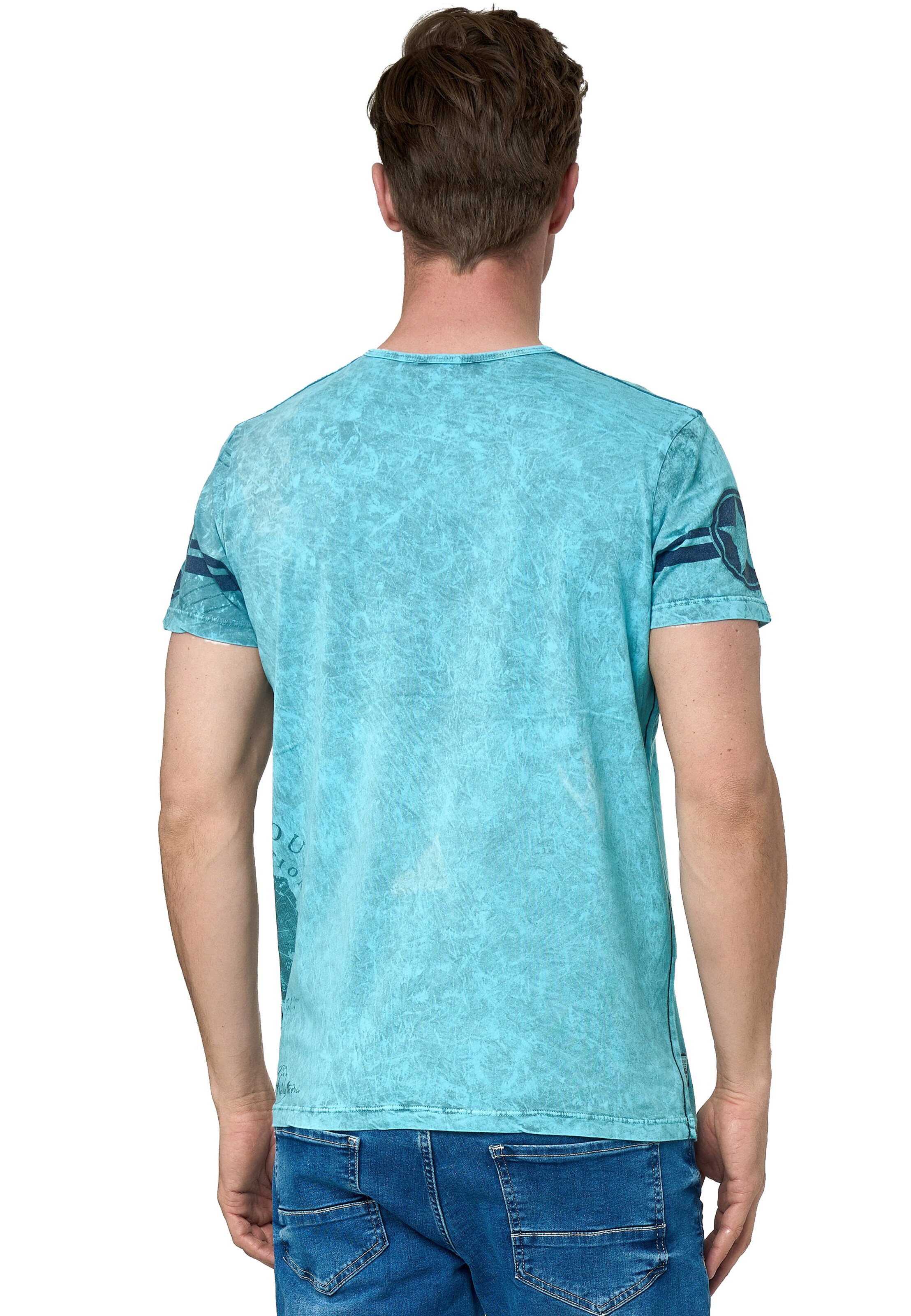 Rusty Neal T-Shirt in Blau