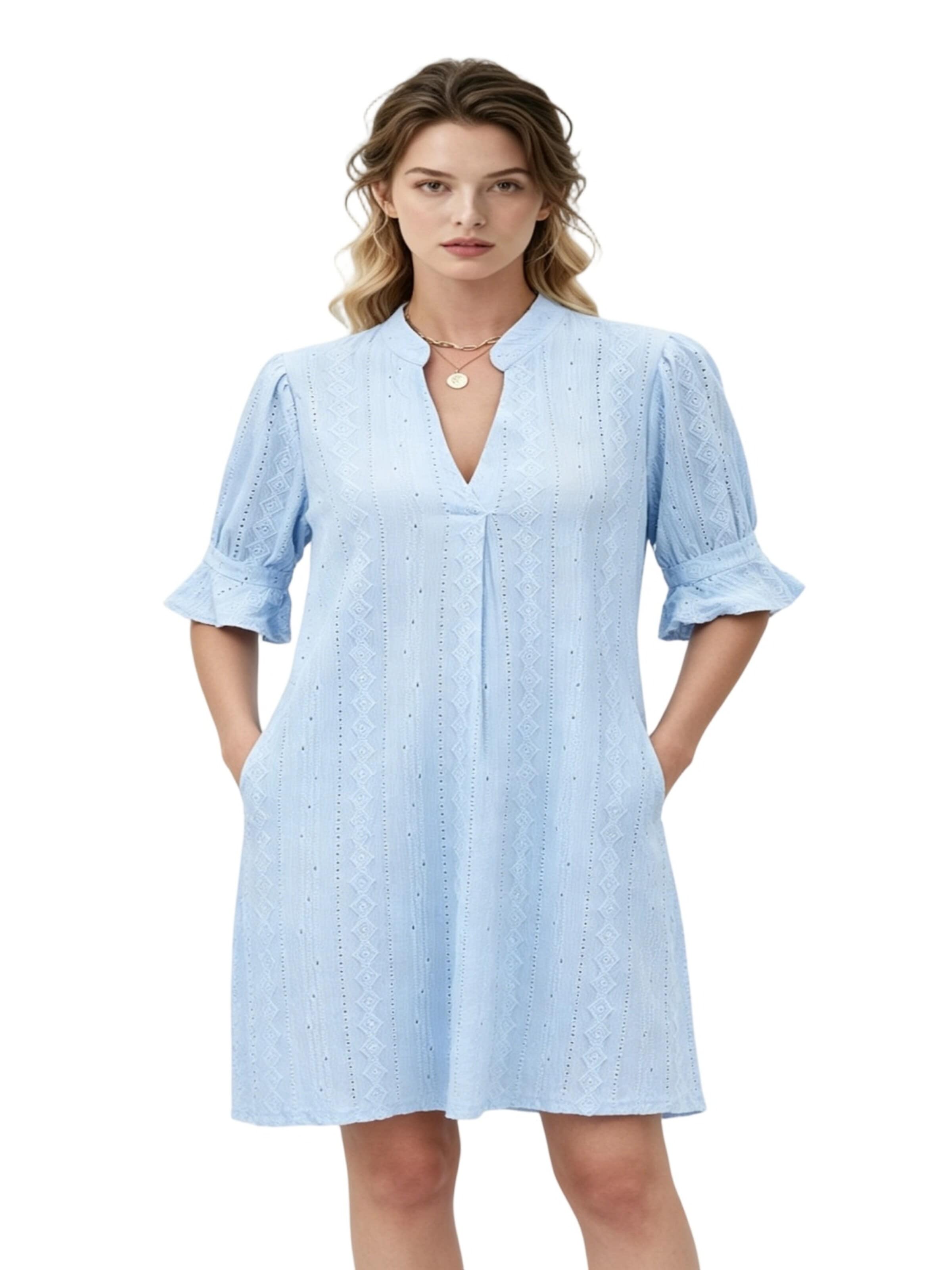Yesfashion Kleid‌‌‌‌‌‌‌ in Blau: Vorderseite