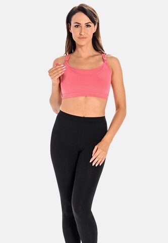 TEYLI Bustier Top in Roze: voorkant
