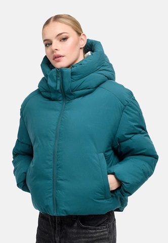 MARIKOO Winterjas 'Zilvaa 16' in Groen