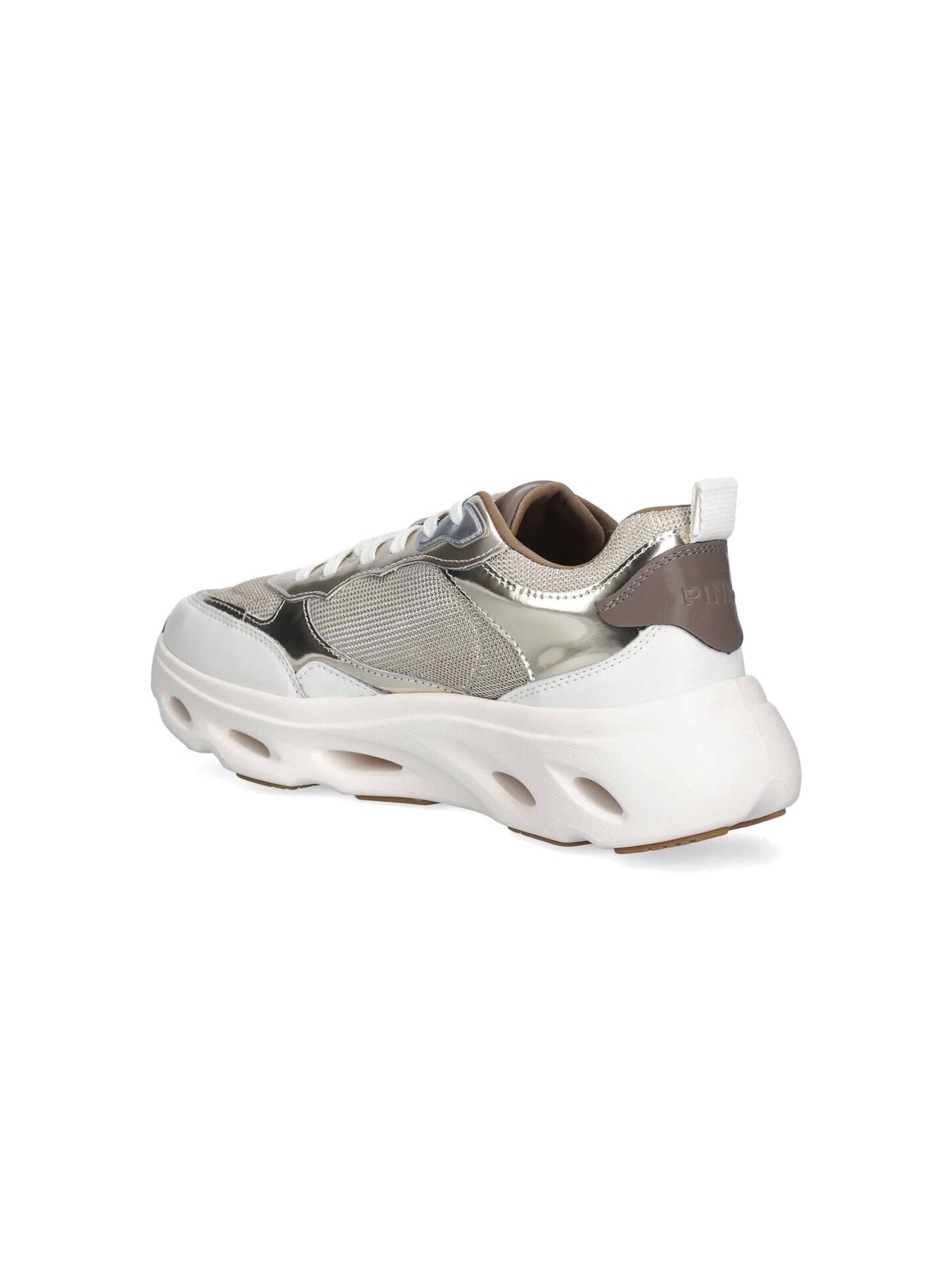 PINKO Sneakers laag in Zilver