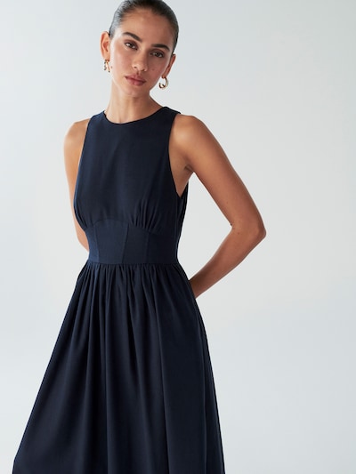 BWLDR Kjole 'SONA MAXI DRESS' i navy, Produktvisning