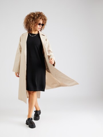 Vero Moda Curve Gebreide jurk 'VMCrain' in Zwart